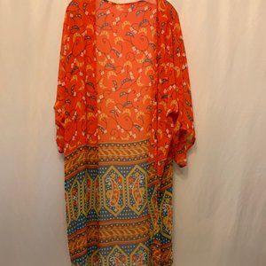 Boho Kimono Swimsuit coverup